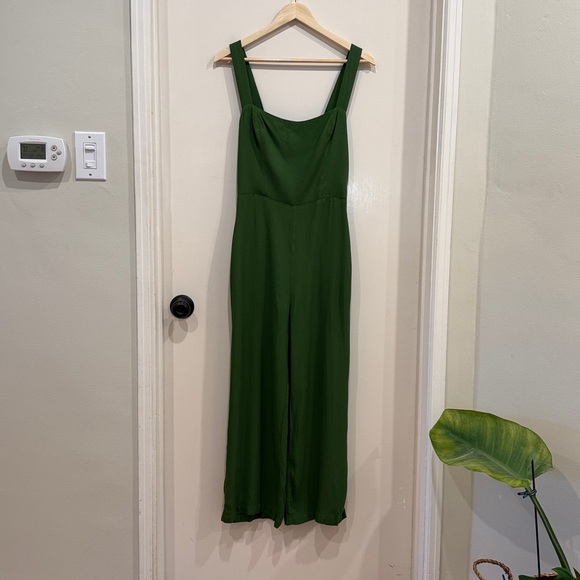 REFORMATION Alva Jumpsuit in Kelly Green sz 8 - Picture 9 of 14